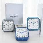 Quadratischer analoger Wecker - Vignette | TopWecker