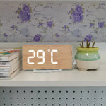 Wecker mit Holzeffekt - Vignette | TopWecker