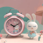 Batteriebetriebener Wecker in rosa Farbe - Vignette | TopWecker