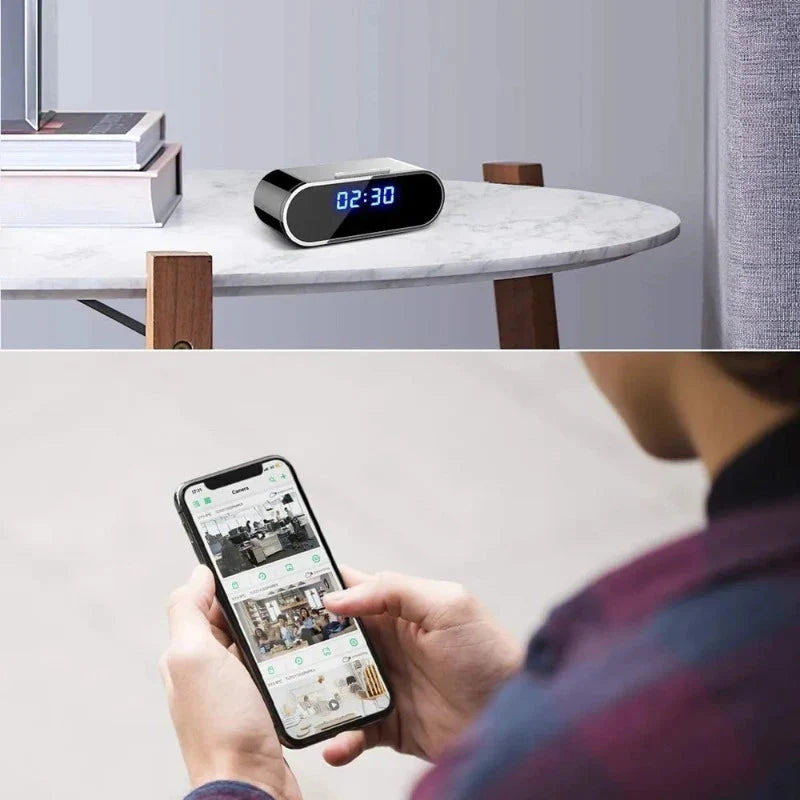 Réveil caméra espion HD Le Bon Réveil