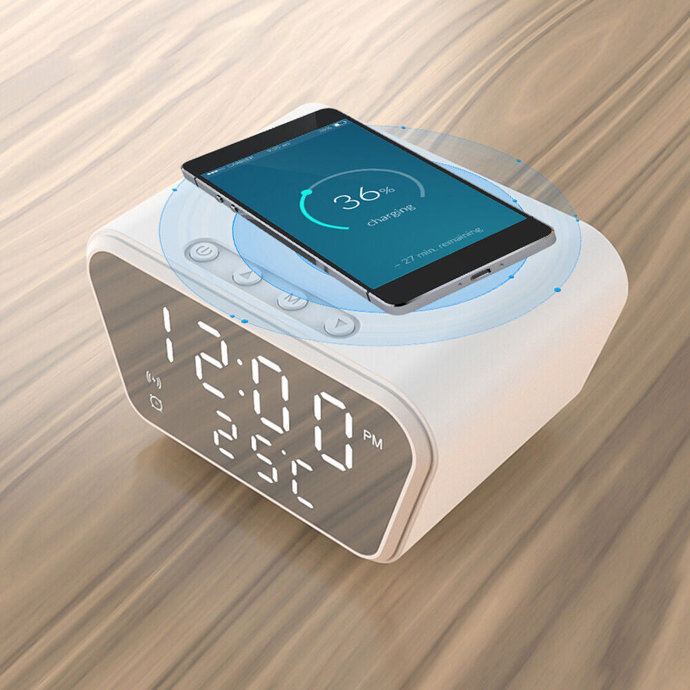 Réveil connecté chargeur induction Le Bon Réveil