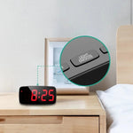 Digitaler Wecker mit roter Anzeige für das Schlafzimmer - Vignette | TopWecker