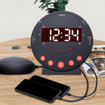 Wecker für Taube schwarz - Vignette | TopWecker