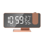 Wecker mit Projektor rosa gold - Vignette | TopWecker