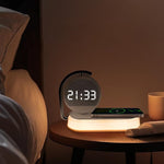 Wecker mit Morgengrauensimulator und Induktionsladegerät - Vignette | TopWecker