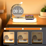 Wecker mit Morgengrauensimulator und Induktionsladegerät - Vignette | TopWecker