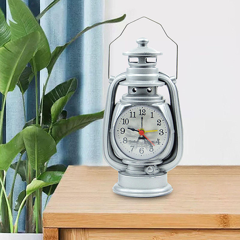 Réveil vintage en métal lampe à huile Le Bon Réveil