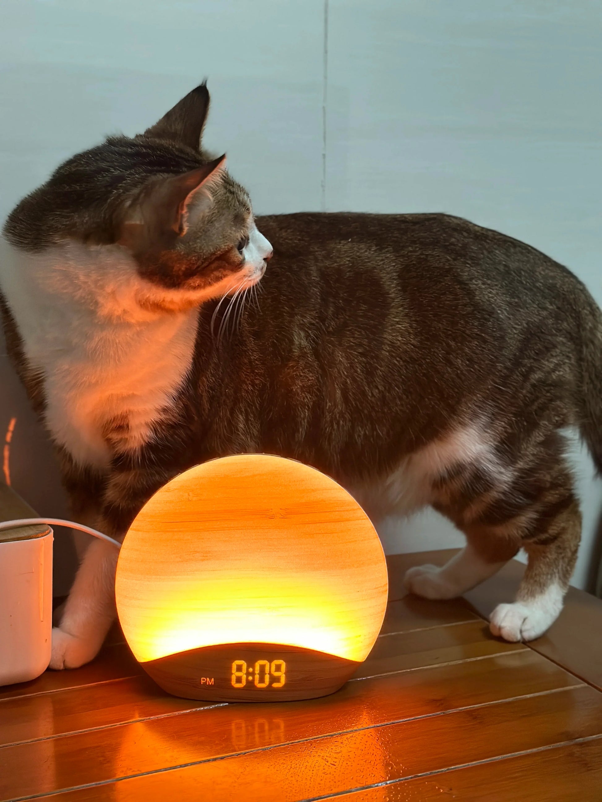 réveil moderne lumineux