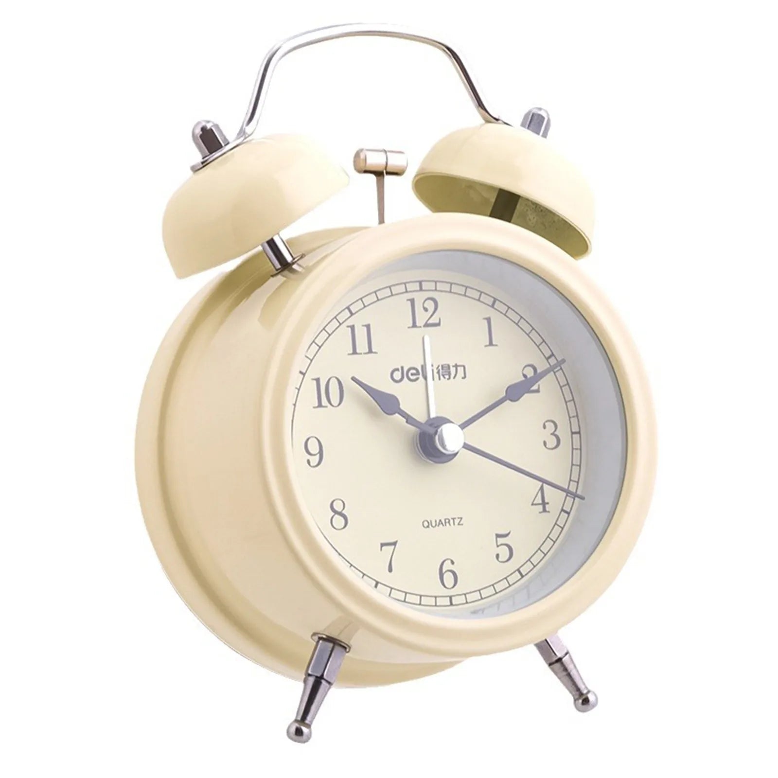 Réveil simple beige