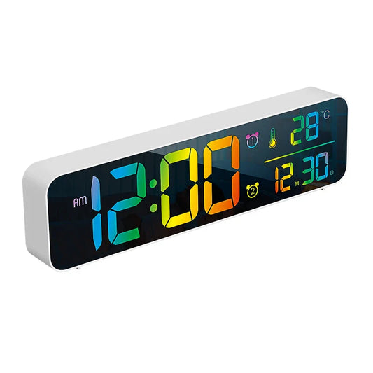 Digitaler Wecker mit zwei Alarmen