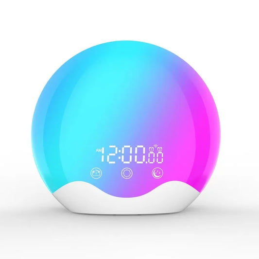 réveil lumineux avec simulateur d'aube