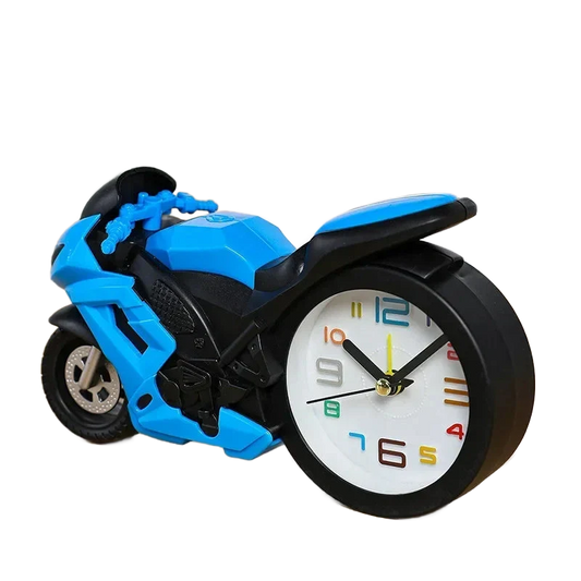 Wecker Junge Motorrad