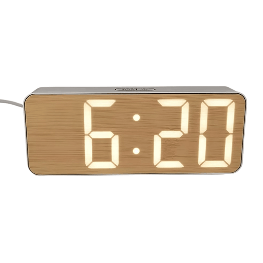LeBonRéveil Réveil digital en bois