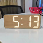 Digitaler Wecker aus Holz - Vignette | TopWecker®