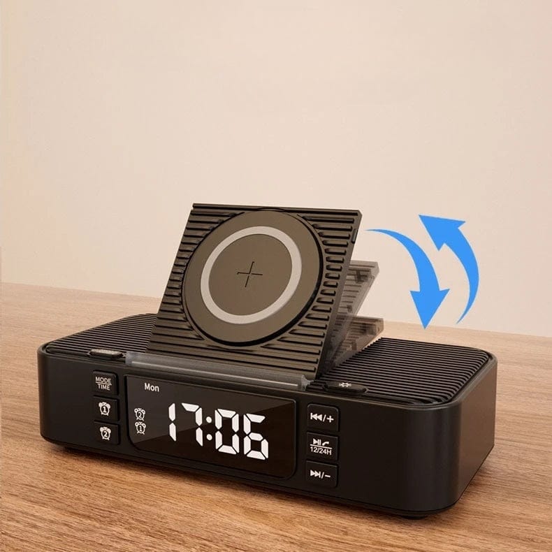 LeBonRéveil Réveil enceinte chargeur induction