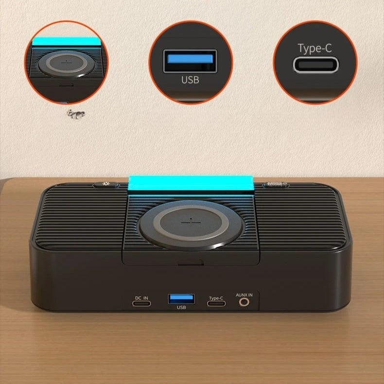 LeBonRéveil Réveil enceinte chargeur induction
