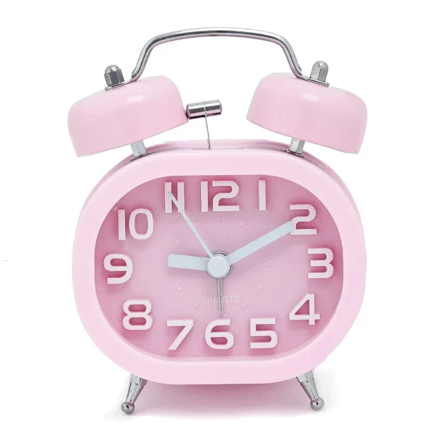 LeBonRéveil Rose Réveil à pile enfant