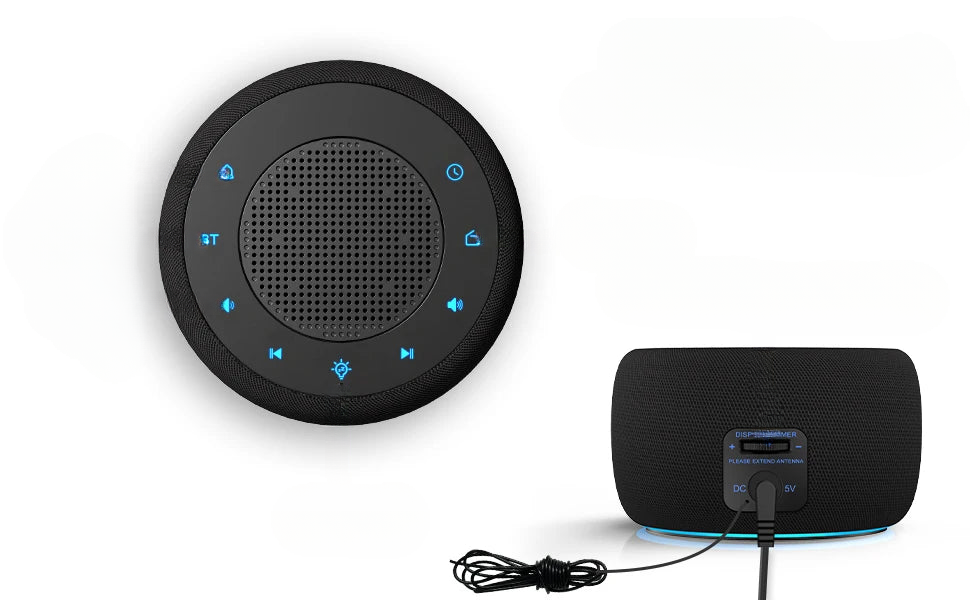 radio réveil numérique avec connectivité sans fil