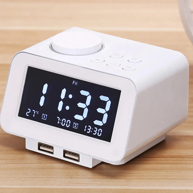 radio réveil FM élégant pour bureau