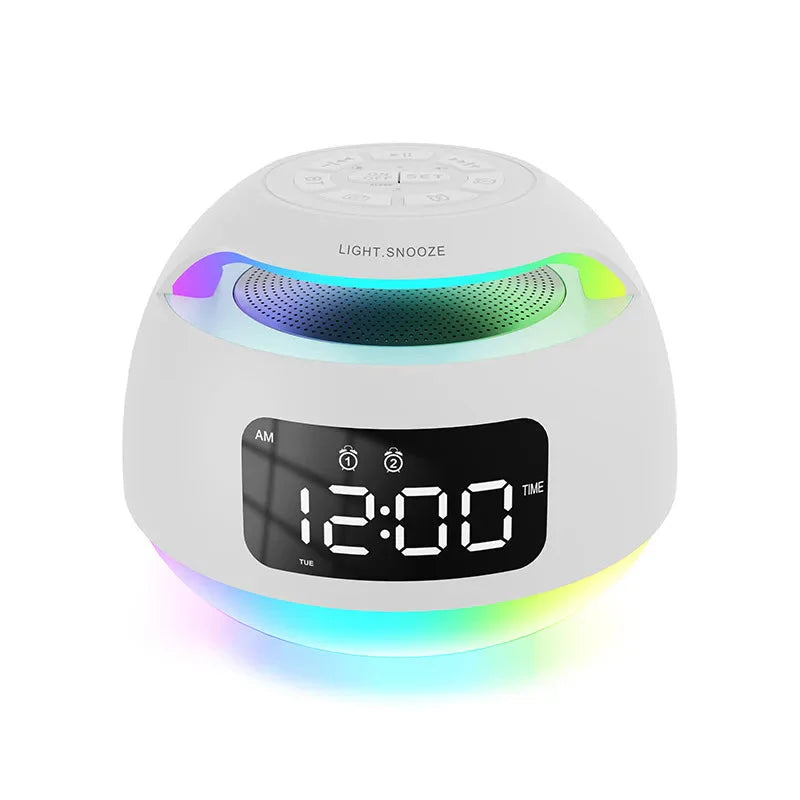 radio réveil décoratif lumineux bluetooth