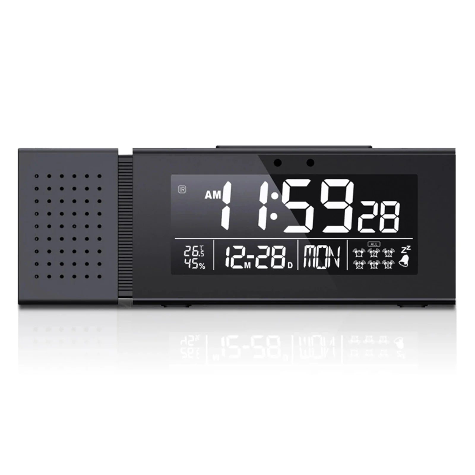 radio réveil avec affichage LED