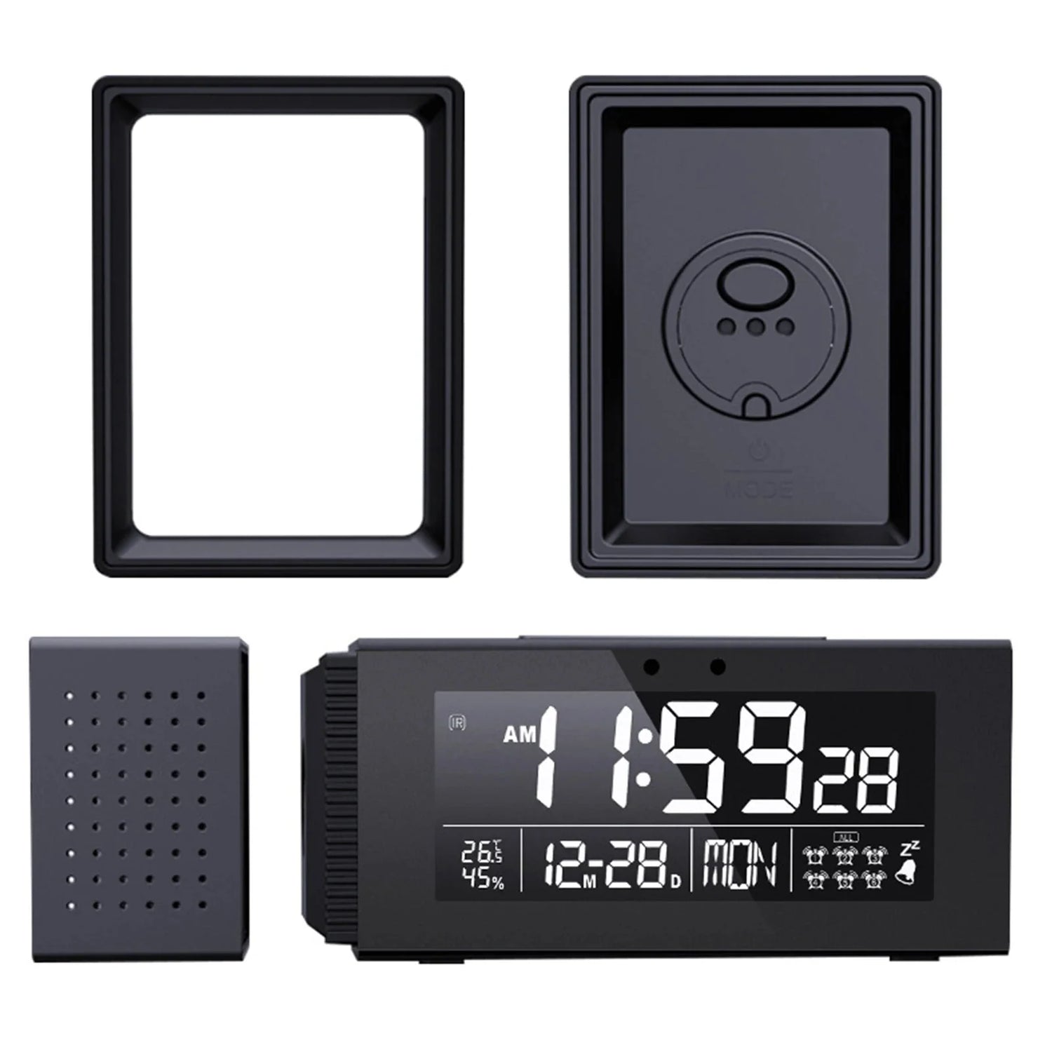 réveil lumineux avec fonction snooze