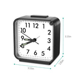 Batteriebetriebener Wecker mit Quarzlicht - Vignette | TopWecker®