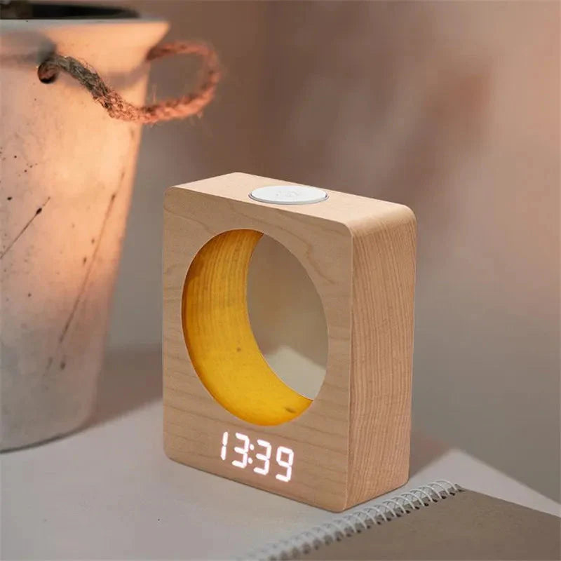Réveil bois design Le Bon Réveil