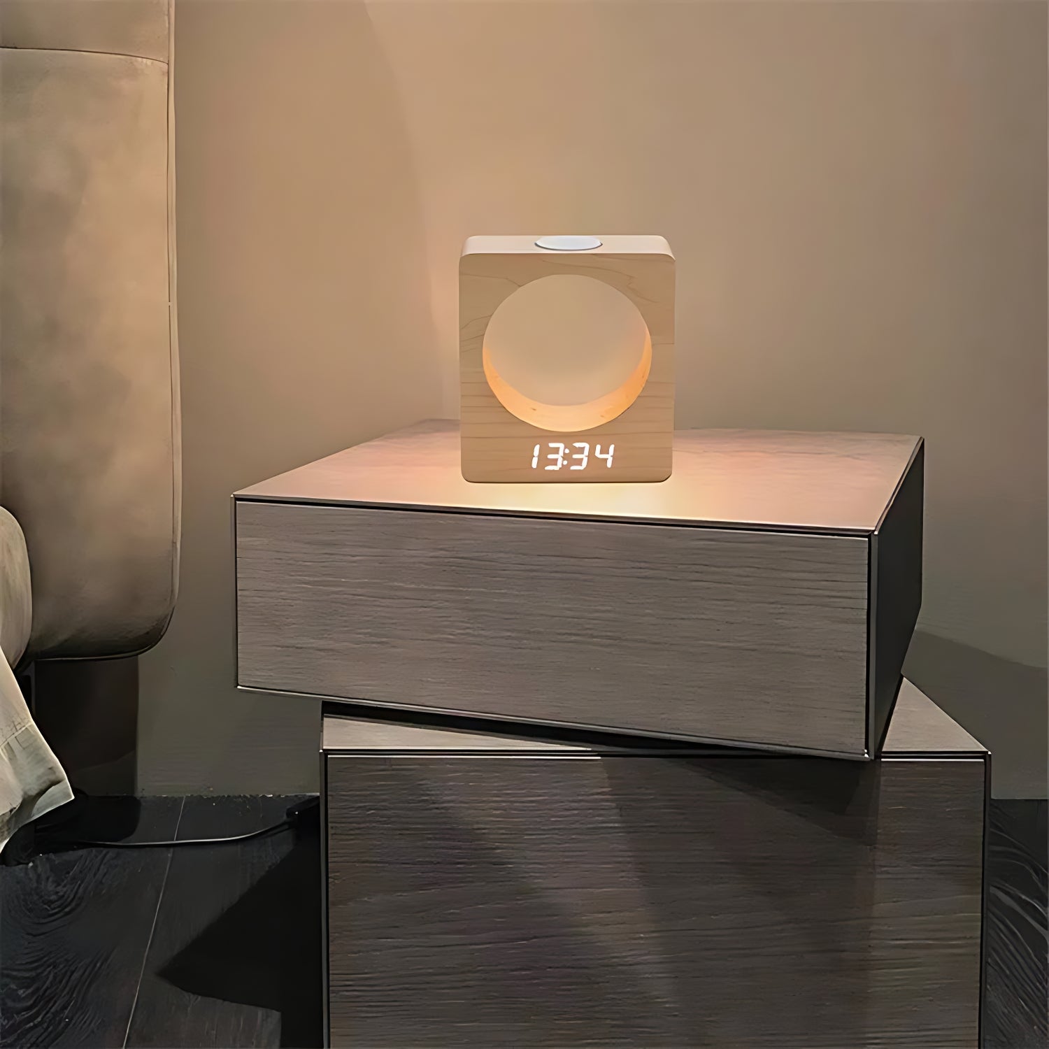 Réveil bois design Le Bon Réveil