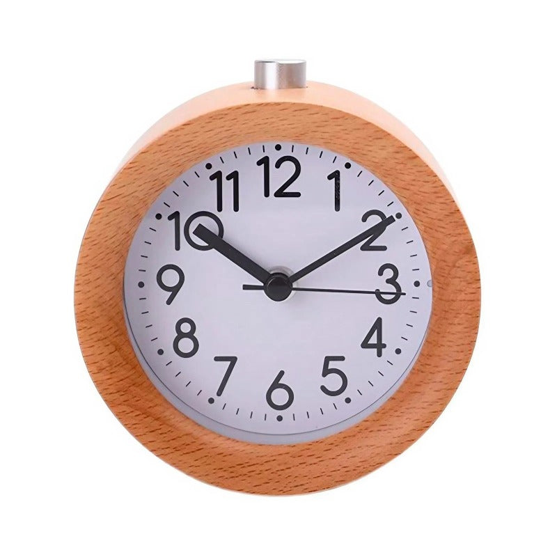 Réveil bois horloge Le Bon Réveil