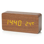 Wecker Holz led natur - Vignette | TopWecker®