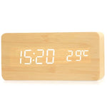 Wecker Holz led natur - Vignette | TopWecker®