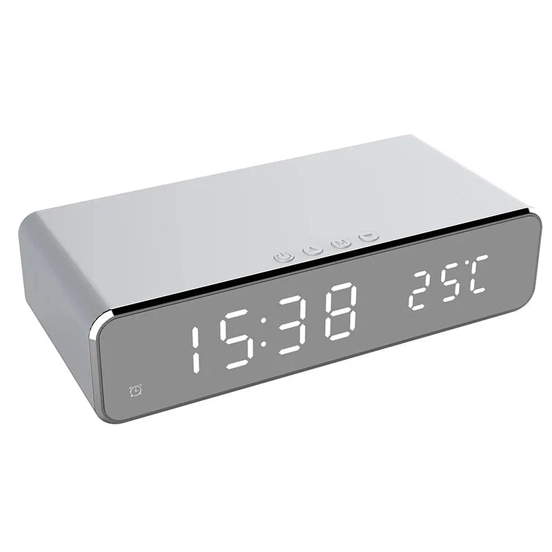 Réveil chargeur induction avec température Le Bon Réveil
