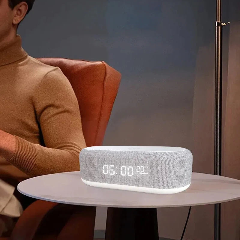 Réveil connecté avec chargeur induction Le Bon Réveil