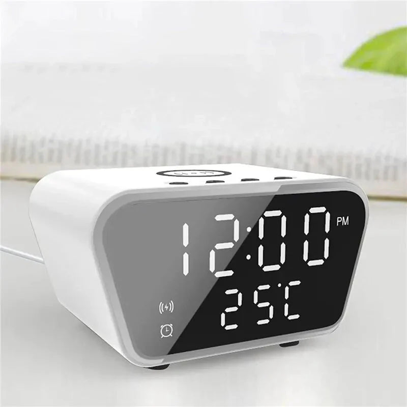Réveil connecté chargeur induction Le Bon Réveil