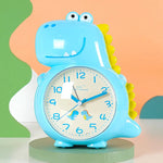Analoger Dinosaurier-Wecker blau - Vignette | TopWecker®