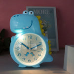 Analoger Dinosaurier-Wecker blau - Vignette | TopWecker®