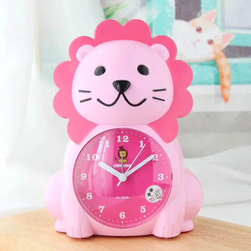 réveil mignon enfant lion