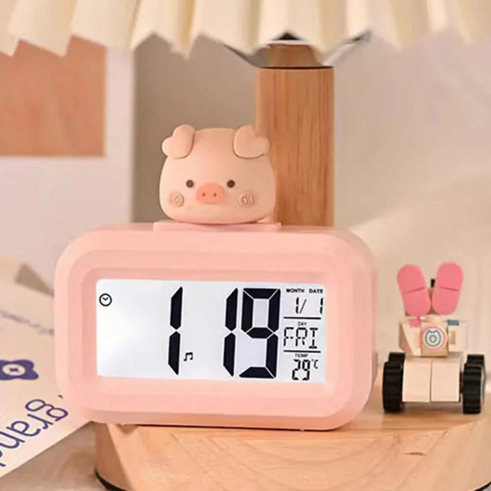 Réveil fille 10 ans rose poudré Le Bon Réveil