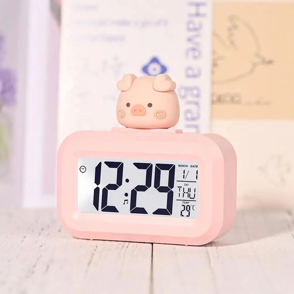 Réveil fille 10 ans rose poudré Le Bon Réveil