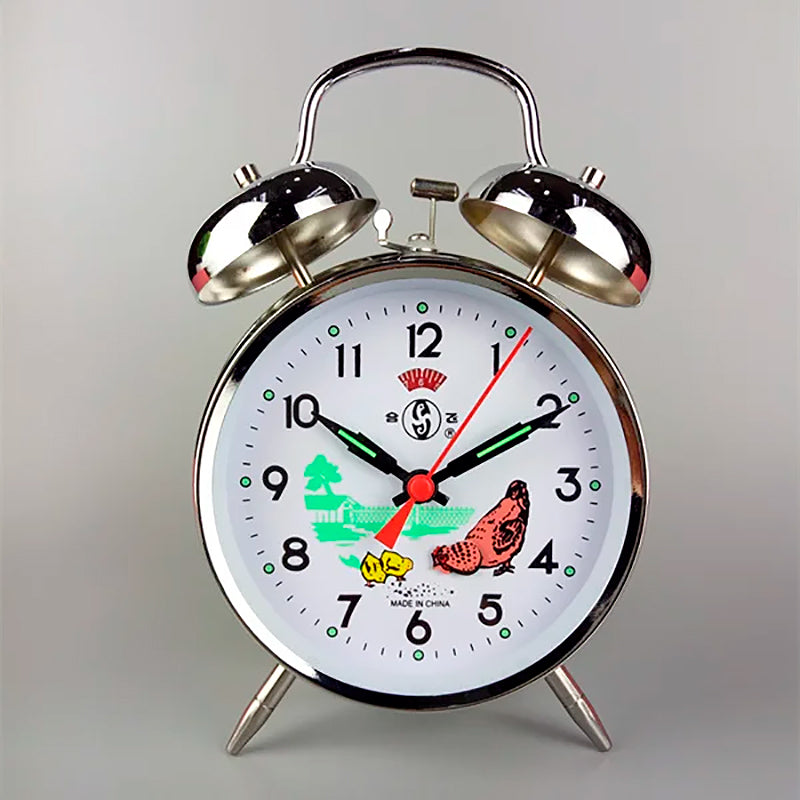 Réveil mécanique avec trotteuse Le Bon Réveil