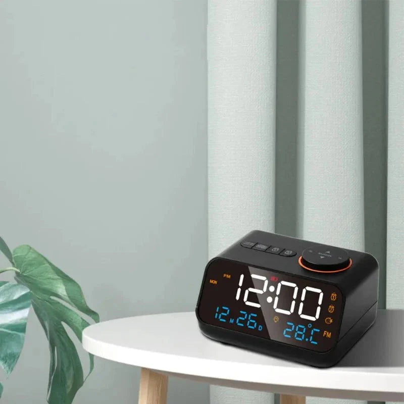 Réveil numérique batterie avec radio Le Bon Réveil