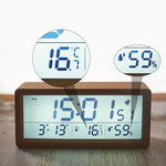 Digitaler Wecker aus Holz - Vignette | TopWecker®