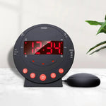 Wecker für Taube schwarz - Vignette | TopWecker®
