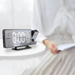 Wecker Projektor schwarz - Vignette | TopWecker®