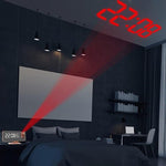 Wecker mit Projektor rosa gold - Vignette | TopWecker®