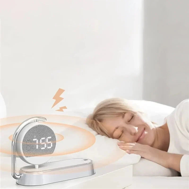 Réveil simulateur d'aube avec chargeur induction Le Bon Réveil