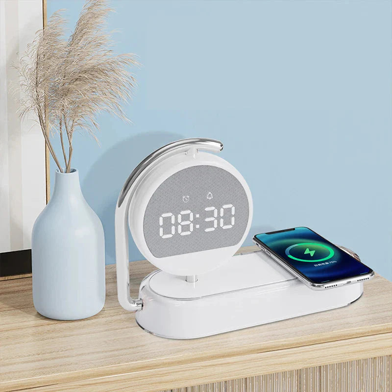 Réveil simulateur d'aube avec chargeur induction Le Bon Réveil
