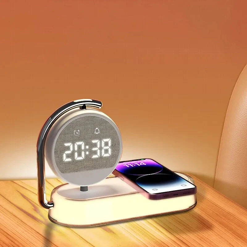 Réveil simulateur d'aube avec chargeur induction Le Bon Réveil