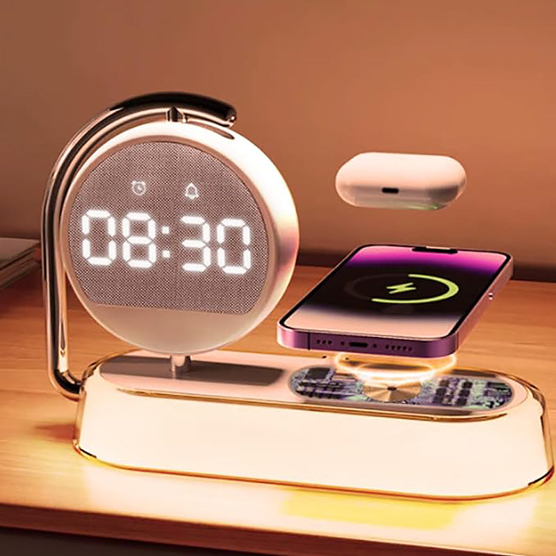Réveil simulateur d'aube avec chargeur induction Le Bon Réveil